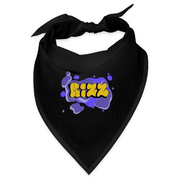 Rizz - Calypso Blous - Bandana - Schwarz - Vorne