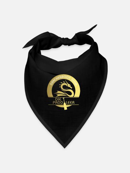 Die Paddleer - Bandana Dreieckstuch - Schwarz