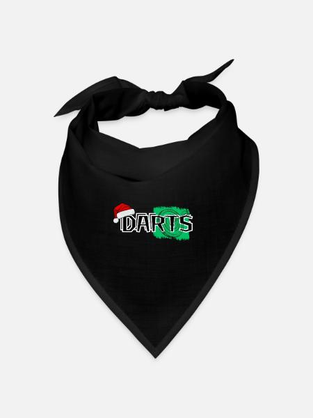 Darts - Bandana Dreieckstuch - Schwarz
