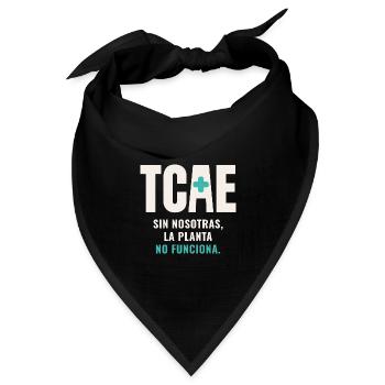 TCAE - Bandana Dreieckstuch - Schwarz - Vorne