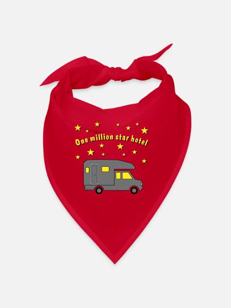 million star hotel pickup - Bandana - Rot - Vorne