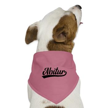 Abitur Abi - Hunde-Bandana Dreieckstuch - Mauve - Vorne