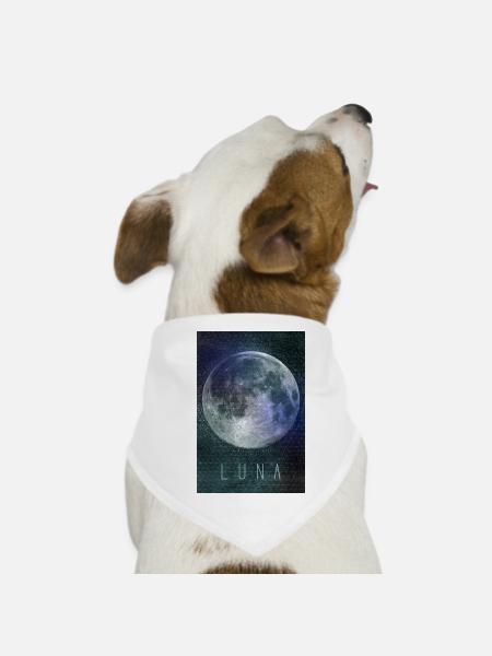 LUNA - Bandana pour chien - blanc