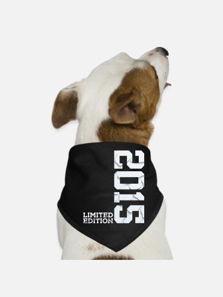 11TH BIRTHDAY LIMITED EDITION 2015 - Dog Bandana - black - Front