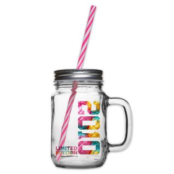 16TH BIRTHDAY LIMITED EDITION 2010 - Glass jar with handle and screw cap - clear - Right