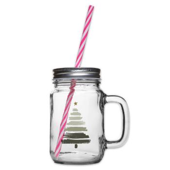 Arbre de Noël - Bocal à boisson - transparent - Droite