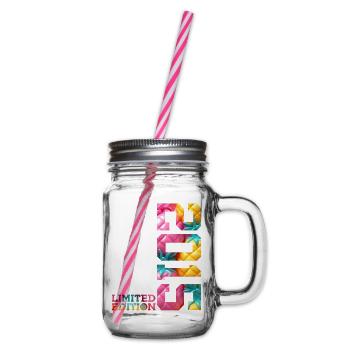 11TH BIRTHDAY LIMITED EDITION 2015 - Glass jar with handle and screw cap - clear - Right