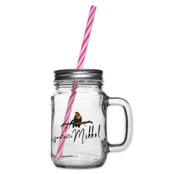 Mikkel Geburtstag Mikkel Namenstag - Henkelglas mit Schraubdeckel - Klar - Rechts