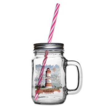 ISOKARI LIGHTHOUSE PRODUKTE FÜR ALLE ALTERSGRUPPEN, siehe - Henkelglas mit Schraubdeckel - Klar - Rechts