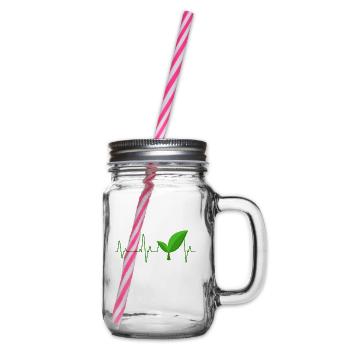 Vegan - Bocal à boisson - transparent - Droite