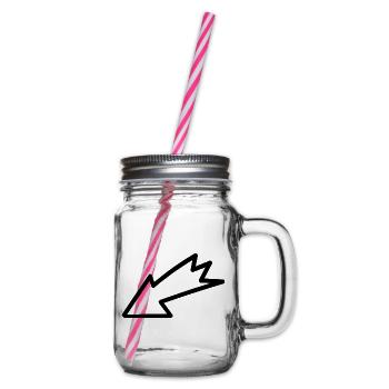 Pfeil - Pfeil - Henkelglas mit Schraubdeckel - Klar - Rechts