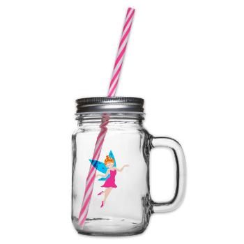 Fairy Fee - Henkelglas mit Schraubdeckel - Klar - Rechts