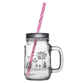 Pure Nature - Henkelglas mit Schraubdeckel - Klar - Rechts