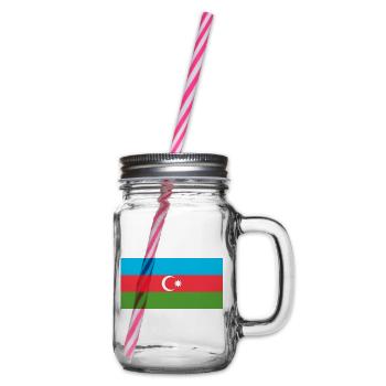 Aserbaidschan - Henkelglas mit Schraubdeckel - Klar - Rechts