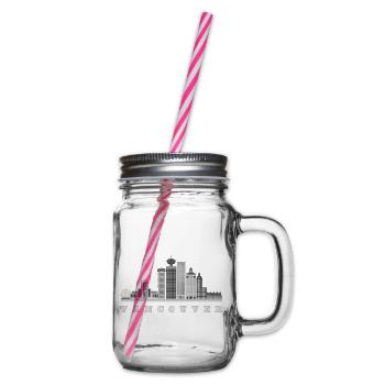 Vancouver Skyline Canada - Bocal à boisson - transparent - Droite