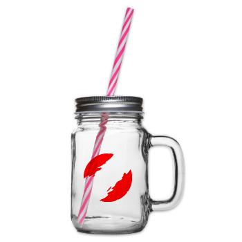 Georgien - Henkelglas mit Schraubdeckel - Klar - Rechts