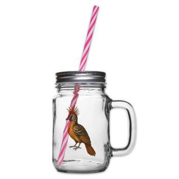 Tropenzauber – außergewöhnlich & edel - Henkelglas mit Schraubdeckel - Klar - Rechts