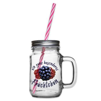 Früchtchen Bengel Göre - Henkelglas mit Schraubdeckel - Klar - Rechts