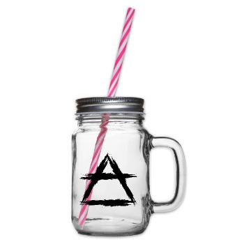 Element Symbol Luft - Henkelglas mit Schraubdeckel - Klar - Rechts