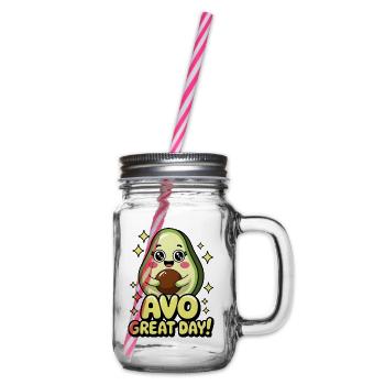 Avo Toller Tag! - Henkelglas mit Schraubdeckel - Klar - Rechts