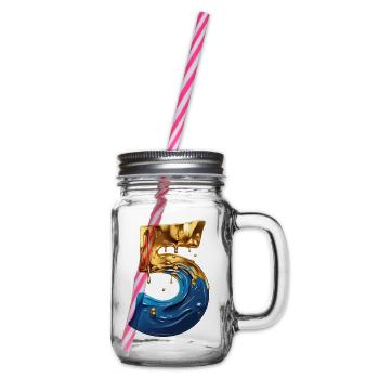 NON. 5 NUMÉRO 5 COOL 5E ANNIVERSAIRE - Bocal à boisson - transparent - Droite