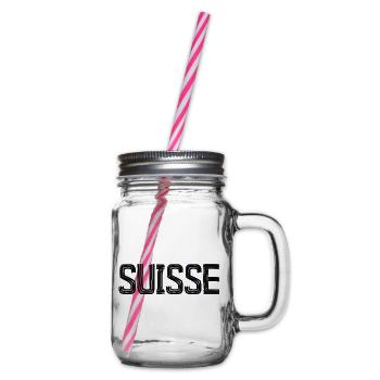 SUISSE. PAYS - Bocal à boisson - transparent - Droite