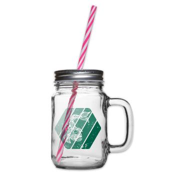 Koi - Henkelglas mit Schraubdeckel - Klar - Rechts