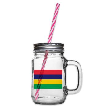 Mauritius - Henkelglas mit Schraubdeckel - Klar - Rechts