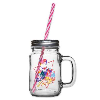 Kreativer Konditor Zuckerwerk - Henkelglas mit Schraubdeckel - Klar - Rechts