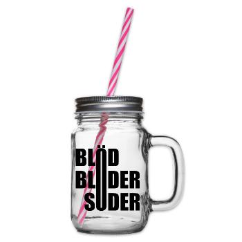 Blöd Blöder Söder - Henkelglas mit Schraubdeckel - Klar - Rechts