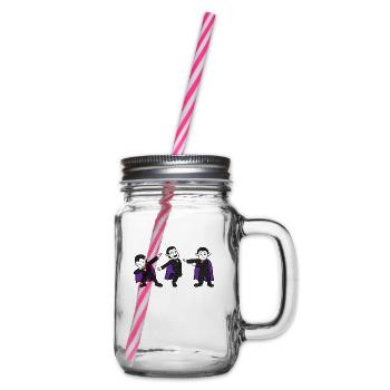 Dancing Vampire - Henkelglas mit Schraubdeckel - Klar - Rechts