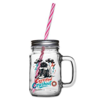 Certified Crashout Sturmruhe - Henkelglas mit Schraubdeckel - Klar - Rechts