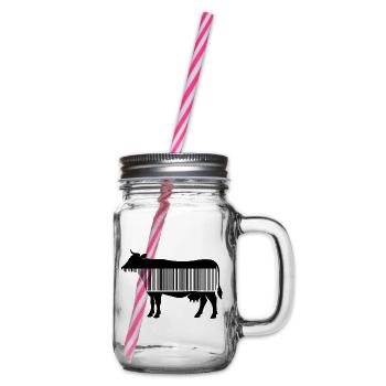 BarKUHde - mehr als nur eine Nummer - Henkelglas mit Schraubdeckel - Klar - Rechts