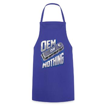 USDM USA Autos OEM Of Nothing - Kochschürze - Royalblau - Vorne - AI Model Male 185 dark (185cm)