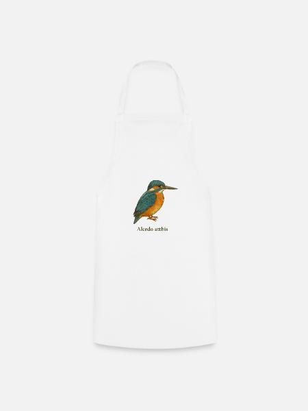 Eisvogel – Alcedo atthis - Kochschürze - Weiß