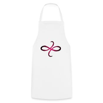 Keltische Symbole Freundschaft Symbol - Kochschürze - Weiß - Vorne - AI Model Male 185 dark (185cm)