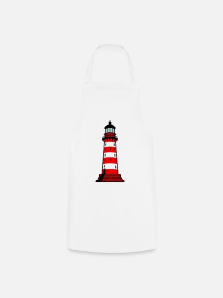Phare - Tablier de cuisine - blanc