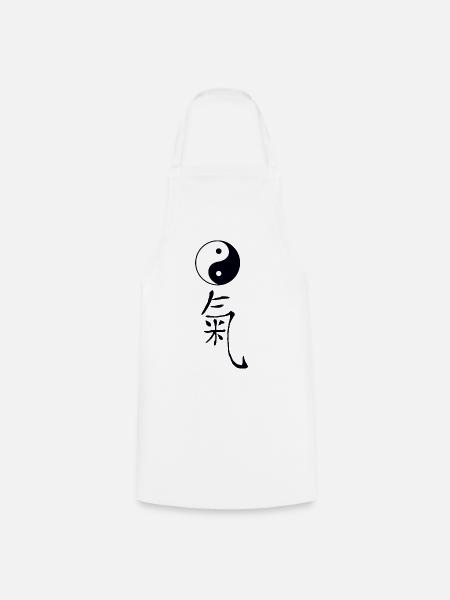 tao qi - Kochschürze - Weiß