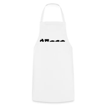 Semi-remorques Fermier Fermier - Tablier de cuisine - blanc - Devant - AI Model Male 185 dark (185cm)
