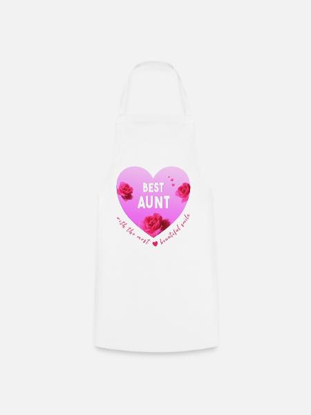 best aunt - Kochschürze - Weiß