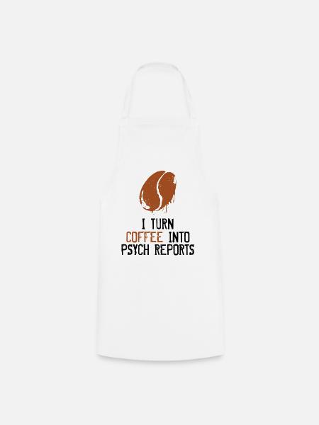 psychologist - Cooking Apron - white