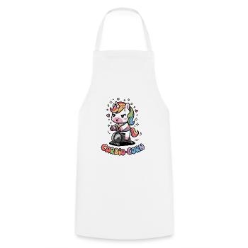 Cardio-corn - Cooking Apron - white - Front - AI Model Male 185 dark (185cm)