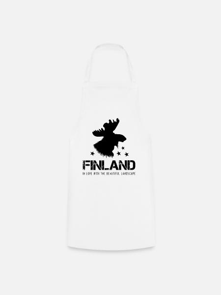 Finnland - Kochschürze - Weiß