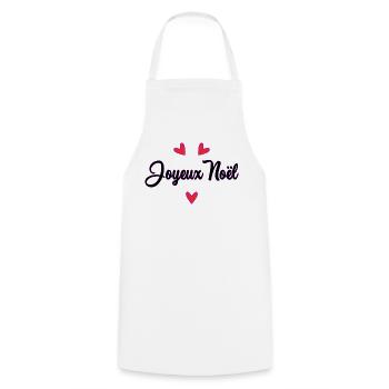 HAPPY NEW YEAR. NEW YEAR'S EVE. BEST WISHES - Cooking Apron - white - Front - AI Model Male 185 dark (185cm)