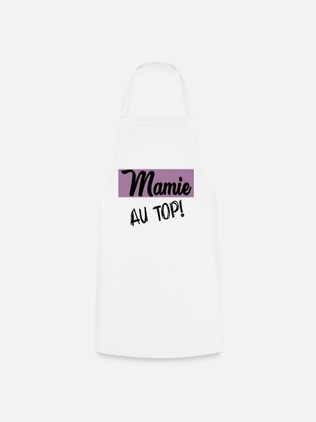 BONNE FÊTE MAMIE - Tablier de cuisine - blanc