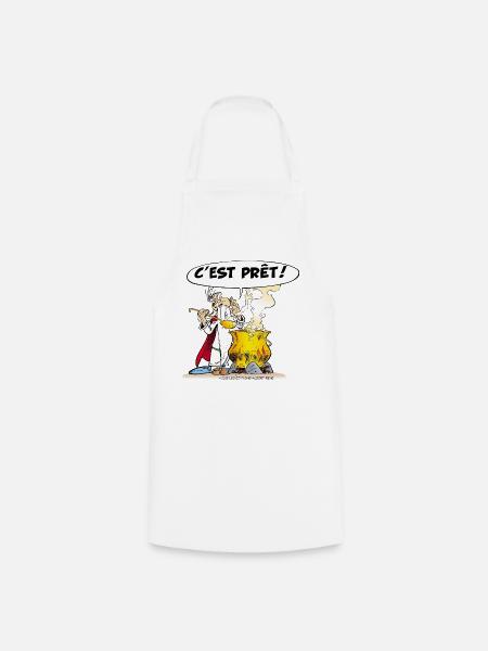 Asterix & Obelix - Miraculix Potion Magique Potion - Tablier de cuisine - blanc