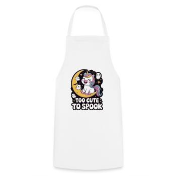 Too Cute To Spook - Cooking Apron - white - Front - AI Model Male 185 dark (185cm)