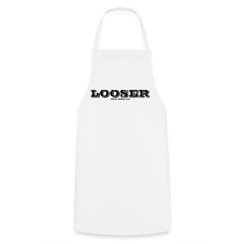 Looser sehen anders aus Spruch Geschenk Shirt - Kochschürze - Weiß - Vorne - AI Model Male 185 dark (185cm)
