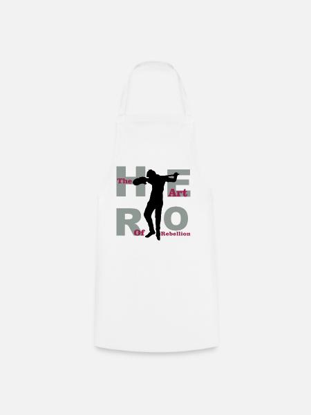 hero guitar - Kochschürze - Weiß