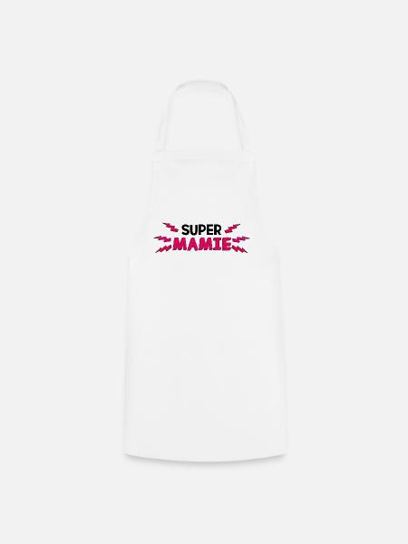 super Oma - Geschenk - Kochschürze - Weiß